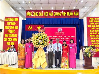Image: Đại hội Đảng viên Chi bộ Khu phố 4, Phường 1 Quận 10 Lần thứ XXII nhiệm kỳ 2022 - 2025
