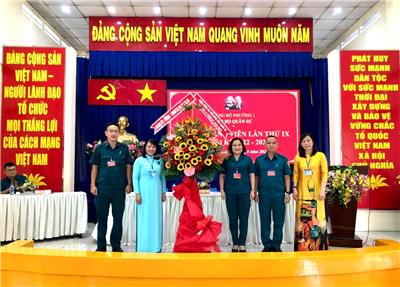 Image: Đại hội Đảng viên Chi bộ Quân sự, Phường 1 Quận 10 Lần thứ IX nhiệm kỳ 2022 - 2025