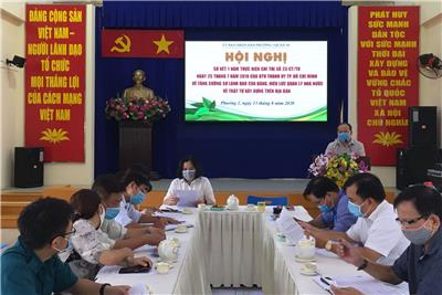 Image: Sơ kết 1 năm thực hiện Chỉ thị số 23 – CT/TU; Nghị quyết số 31–NQ/QU và Nghị quyết số 109 – NQ/ĐU của Đảng ủy phường về tăng cường sự lãnh đạo của Đảng, hiệu lực quản lý Nhà nước về trật tự xây dựng trên địa bàn