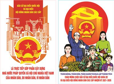 Image: Toàn Đảng, toàn Dân, toàn Quân lập thành tích chào mừng Cuộc Bầu cử Đại biểu Quốc hội Khóa XV và Đại biểu Hội đồng nhân dân các cấp nhiệm kỳ 2021 - 2026